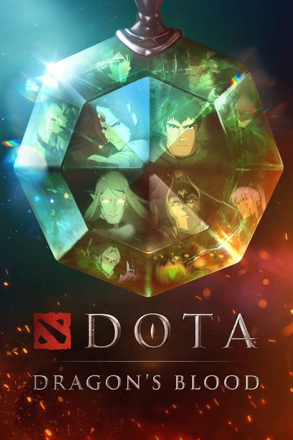 电影《DOTA：龙之血》的海报