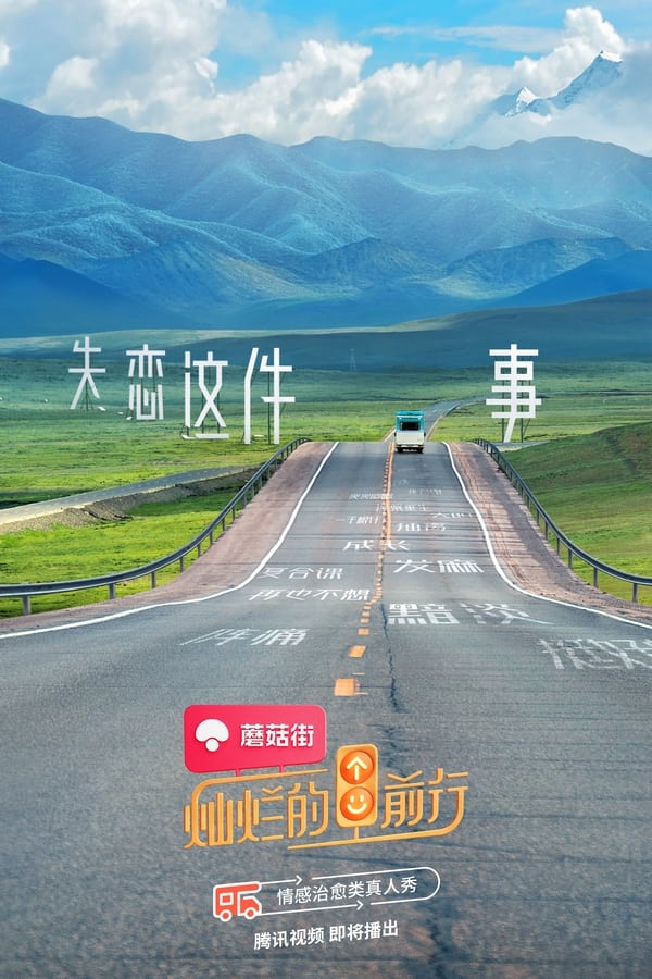 电影《灿烂的前行》的海报
